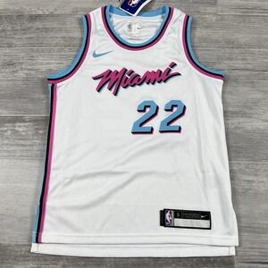 Nike Dri-Fit Jimmy Butler #22 Miami Heat Swingman White Jersey‎ Youth Small (8)